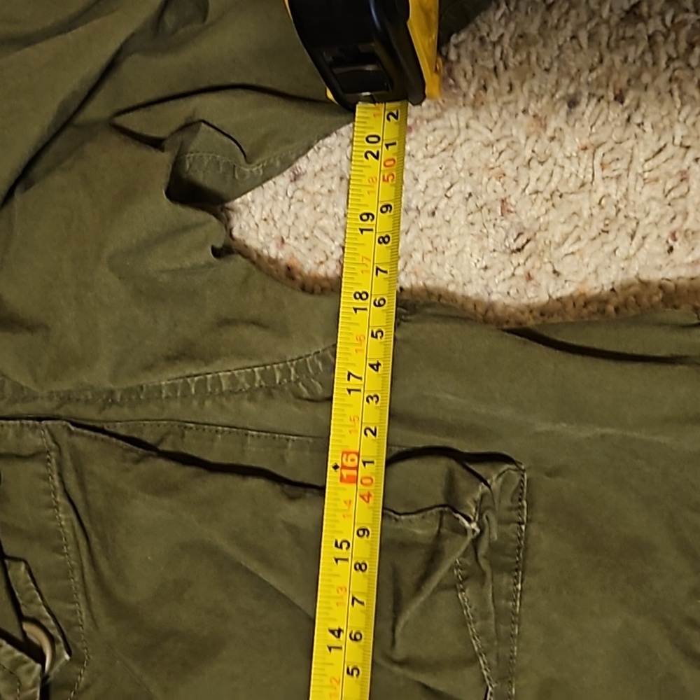 Gucci Dark Green  Red Cargo GG Logo Orange Dragon Embroidered Jacket Coat Sz. 44 - Picture 7 of 10